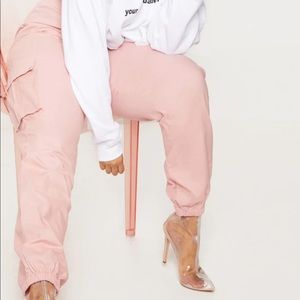 Pretty Little Thing | Cargo Pants | Pink | Size:12